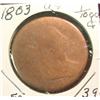 Image 1 : 1803 US Large Cent. AG.