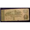 Image 1 : Feb. 1864 $5. Confederate States of America Note. F.