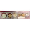 Image 2 : 1941-45 British India set of 6 WWII Coins. Some Silver.