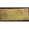 Image 1 : Copy 1840's $3. Banknote Internal Improvement Office.