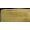 Image 2 : Copy 1840's $3. Banknote Internal Improvement Office.