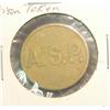 Image 1 : (ASP) Anamosa, Iowa State Prison Token.