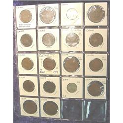(18) Different China Coins