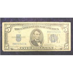 Series 1934D $5 Silver Certificate.