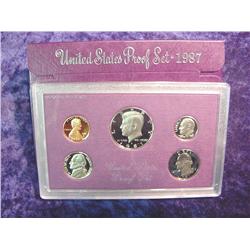 1987 S U.S. Proof Set. Original as 