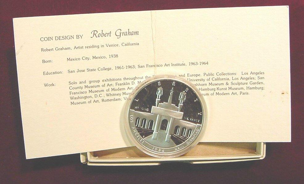 1984 Olympic Silver Dollar Coin Value and Its Significance