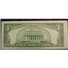 Image 2 : Series 1934B $5 Federal Reserve Note. EF.