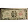 Image 1 : Series 1953B $2 U.S. Note ""Red Seal"" EF