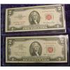 Image 1 : Series 1953 & 63 $2 U.S. Notes. ""Red Seals""