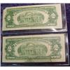 Image 2 : Series 1953 & 63 $2 U.S. Notes. ""Red Seals""
