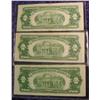 Image 2 : Series 1953"  B " & C ""Red Seal"" $2 U.S. Notes.