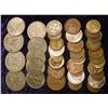Image 1 : (42) Old Foreign Coins & Tokens. Includes
