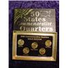 Image 2 : 2006 Statehood Quarter 5-Coin Gold Set.
