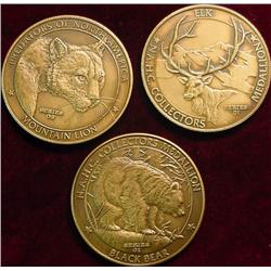 (3) American Hunting Club Bronze Medals.