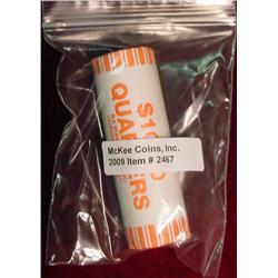 2009P District of Columbia Quarter Roll. BU.