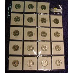 (19) 1967 Washington Quarters. BU.