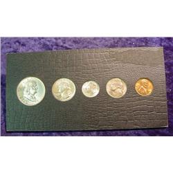 1950D BU Year Set. Cent-Half BU.