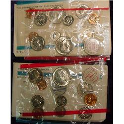 1968 & 72 US Mint Sets. Original as Issued.
