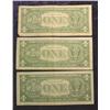 Image 2 : (30) 1957A $1. Silver Certificates. VF-EF.