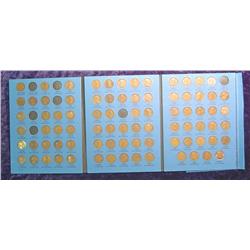 (82) Different Lincoln Cents 1909-1940 in Folder.