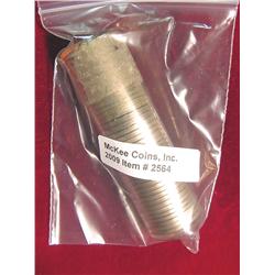 1959D Jefferson Nickel Roll. BU.