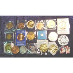 (19) Different Medals"  Tokens " Commemoratives.