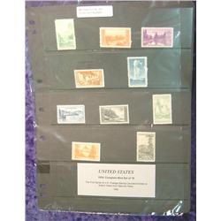 Scott#740-749 Mint Set National Parks Stamps. 