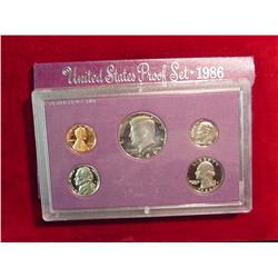 1986S US Proof Set. Original as Issued.
