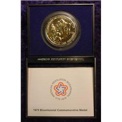 (2) 1972 Bicentennial Washington Bronze Medals.