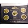Image 2 : 2005 State Quarter Set. Gold Plated.