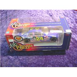 Winner's Circle Die cast Stock Car # 24 Jeff Gordon.