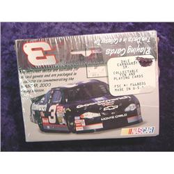 #3 Dale Earnhard 2-Decks of Playing Cards in Tin.