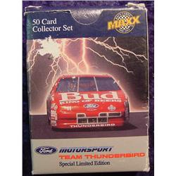 Motorsport, Team Thunderbird 50-Card Drivers Set.