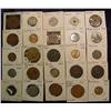 Image 1 : (25) Mixed Foreign Coins including an 1857 Canada Bank Token.