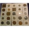 Image 2 : (25) Mixed Foreign Coins including an 1857 Canada Bank Token.
