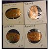 Image 1 : (4) Different Elongated Lincoln Cents. ôRepublicanö