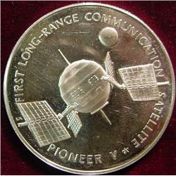 Pioneer V First Long-Range Communication