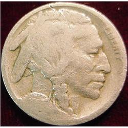1917 S Buffalo Nickel. G-4.