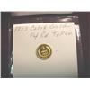 Image 2 : 1853 California Gold + Token. Gem BU.