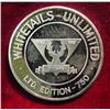 Image 2 : Whitetails Unlimited One Ounce Silver Proof.