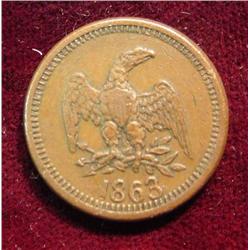 1863 M.C. Meyer M.G. B. Pl. Road Milwaukee