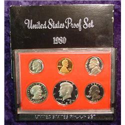 1980 S U.S. Proof Set. Original as issued.
