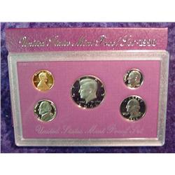 1990 S U.S. Proof Set. Original as issued.
