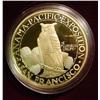 Image 2 : $50 Panama Pacific Round Gold on Sterling