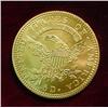 Image 2 : 1822 $5 Gold Capped Liberty 22K Gold on Sterling