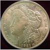Image 1 : 1921 P Morgan Silver Dollar. Brilliant Unc.