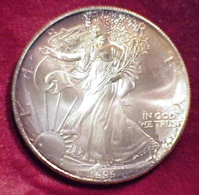 1995 American Eagle 1 Oz Fine Silver Dollar 1995-american-eagle-1-oz-fine-silver-dollar