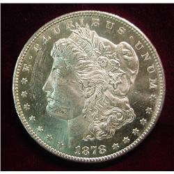1878CC Morgan Dollar. Gem Proof Like BU.