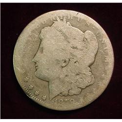 1879CC Morgan Dollar. AG. Clear CC Mint Mark.