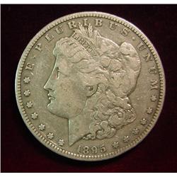 1895S Morgan Dollar. EF.